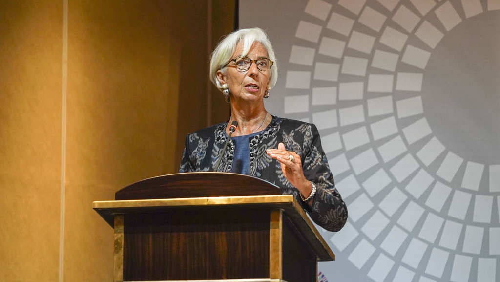 Christine Lagarde Beri Imbauan untuk Perang Dagang AS-Cina Christine Lagarde Beri Imbauan untuk Perang Dagang AS-Cina