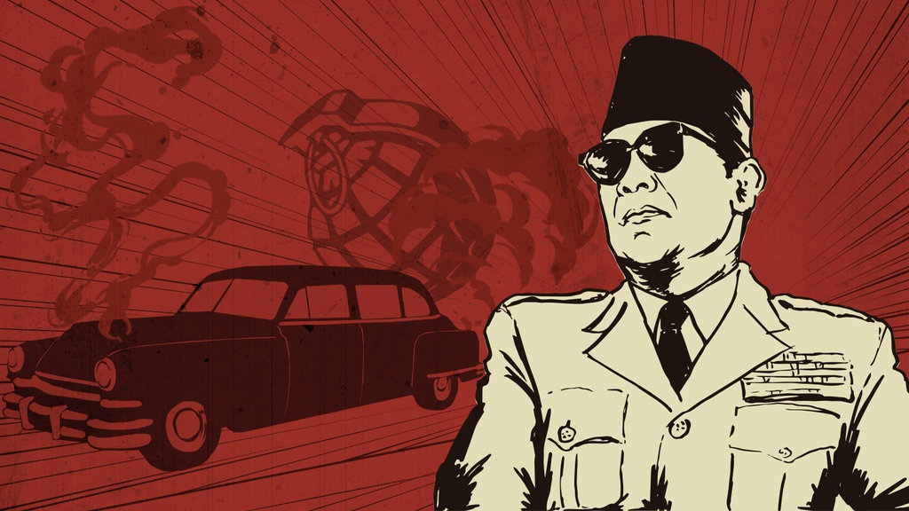 Tragedi Cikini: Kala Sukarno Selamat dari Ledakan Granat Tragedi Cikini: Kala Sukarno Selamat dari Ledakan Granat