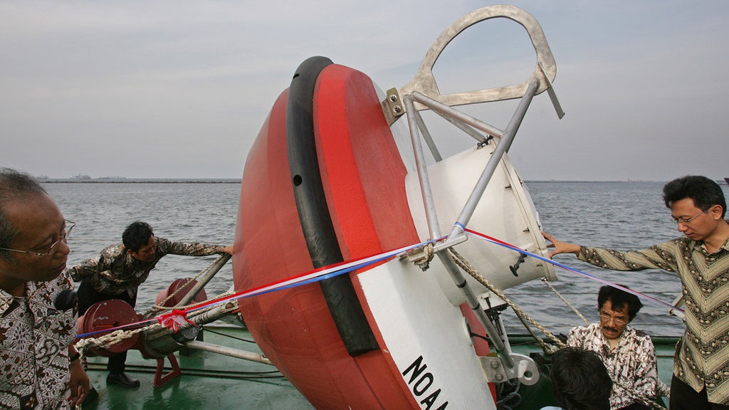 Setelah Tsunami Selat Sunda, Muncul Proyek Buoy Anak Krakatau Setelah Tsunami Selat Sunda, Muncul Proyek Buoy Anak Krakatau