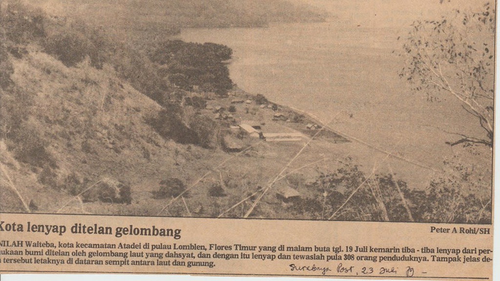 Tsunami Lembata 1979: Penyebabnya Bukan Gempa, tapi Panas Bumi Tsunami Lembata 1979: Penyebabnya Bukan Gempa, tapi Panas Bumi