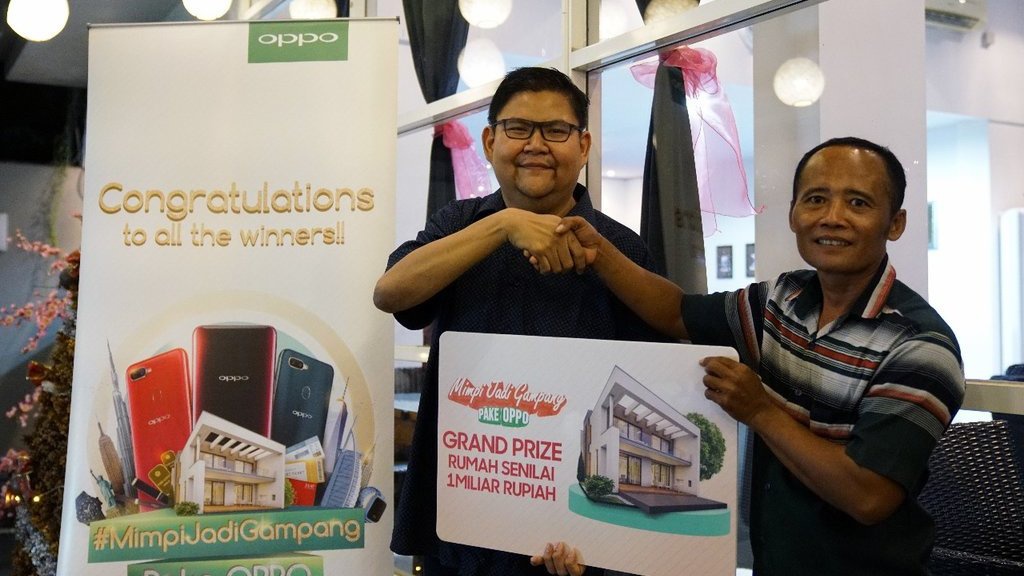 Beli Smartphone A3s, Konsumen OPPO Dapat Rumah Senilai Rp1 Miliar Beli Smartphone A3s, Konsumen OPPO Dapat Rumah Senilai Rp1 Miliar