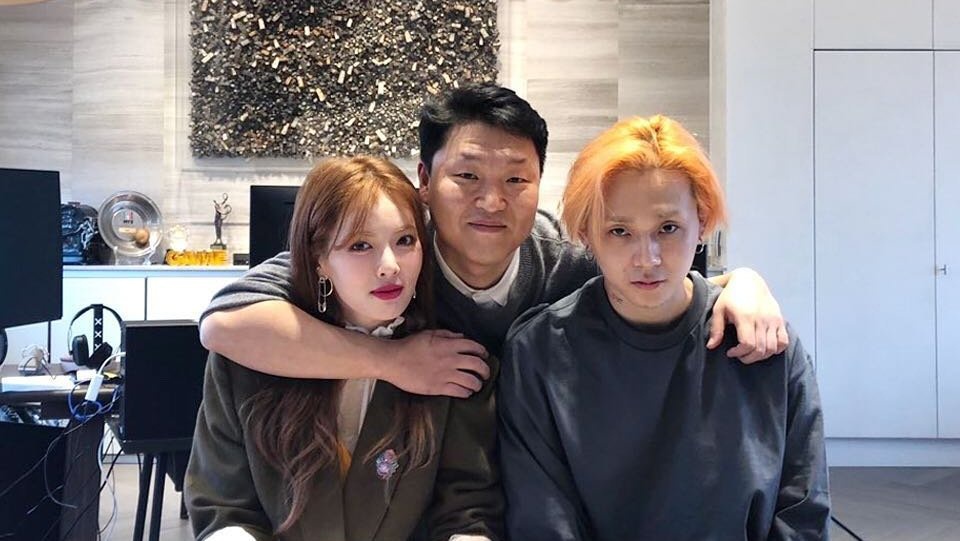 HyunA dan EDawn Resmi Bergabung dengan Agensi PSY 'P Nation'
