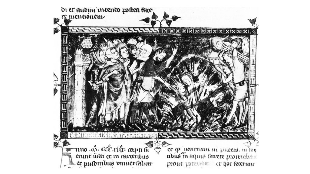 Sejarah Pembantaian Ratusan Yahudi Perancis di Hari Valentine 1349 Sejarah Pembantaian Ratusan Yahudi Perancis di Hari Valentine 1349
