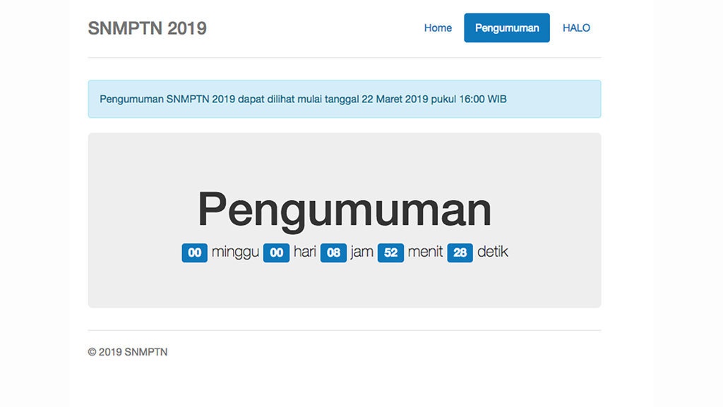 LTMPT: Pengumuman SNMPTN 2020 Hari Ini Pukul 13:00 WIB LTMPT: Pengumuman SNMPTN 2020 Hari Ini Pukul 13:00 WIB