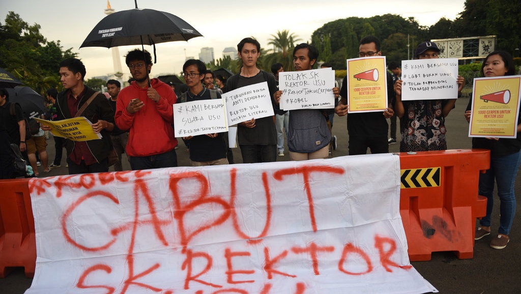 Buntut Gugatan Suara USU Ditolak PTUN: Kampus Krisis Demokrasi Buntut Gugatan Suara USU Ditolak PTUN: Kampus Krisis Demokrasi