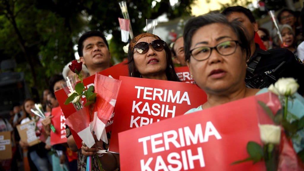 Aksi Dukungan Terhadap KPU Aksi Dukungan Terhadap KPU