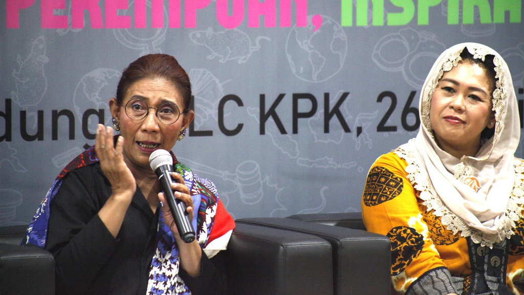 Tanggapan Susi Pudjiastuti Soal Penggeledahan KPK di Kantor KKP Tanggapan Susi Pudjiastuti Soal Penggeledahan KPK di Kantor KKP