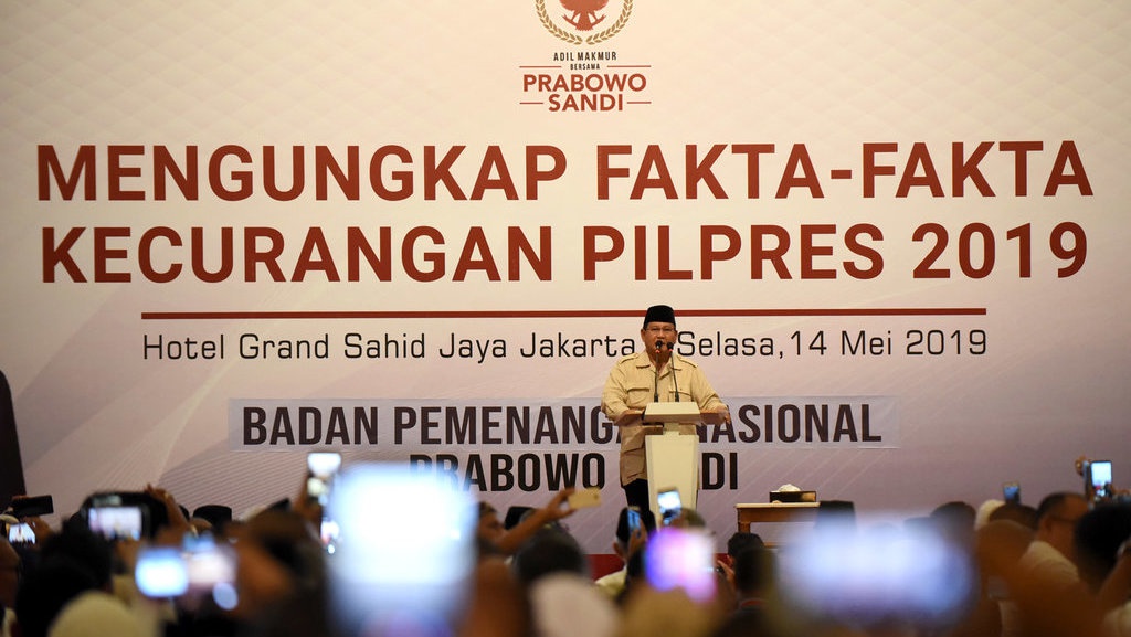 Ajakan Adu Data ala Kubu Prabowo Sia-Sia Bila KPU Tetapkan Pemenang Ajakan Adu Data ala Kubu Prabowo Sia-Sia Bila KPU Tetapkan Pemenang