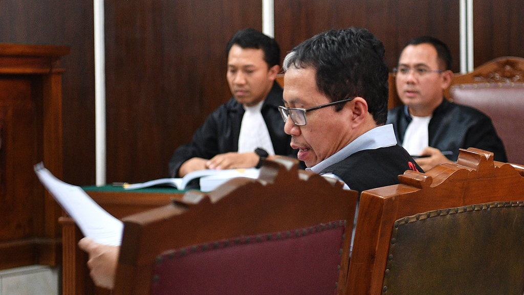 Jokdri Susun Pembelaan Setelah Pledoi Ditolak Jaksa Jokdri Susun Pembelaan Setelah Pledoi Ditolak Jaksa