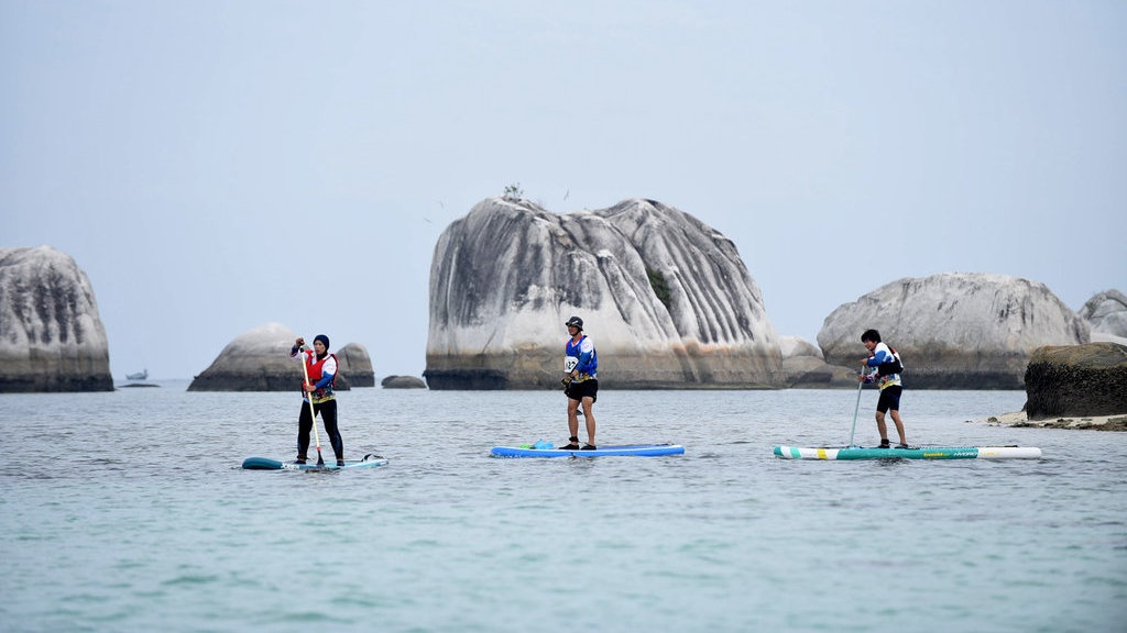 Belitung Geopark Internasional Stand Up Paddle and Kayak Marathon Belitung Geopark Internasional Stand Up Paddle and Kayak Marathon