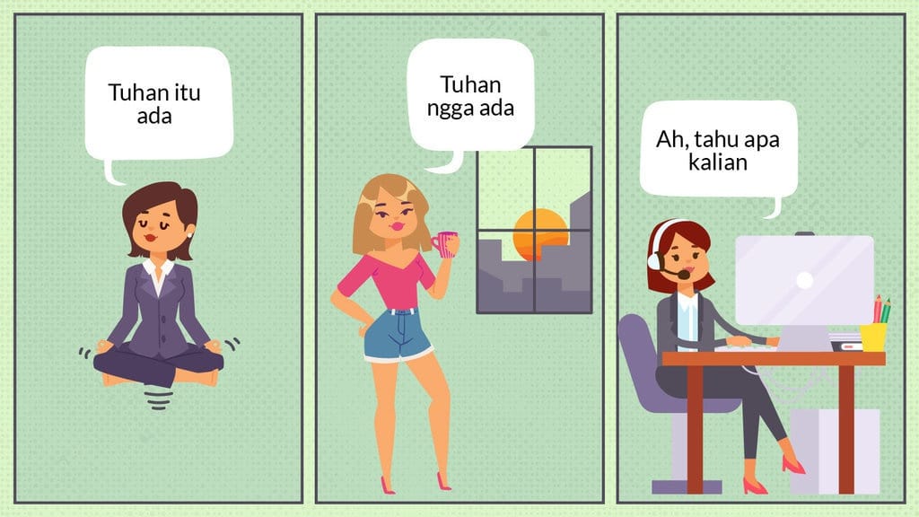Agnostik di Indonesia: Menentang Suara Mayoritas di Negeri Religius Agnostik di Indonesia: Menentang Suara Mayoritas di Negeri Religius