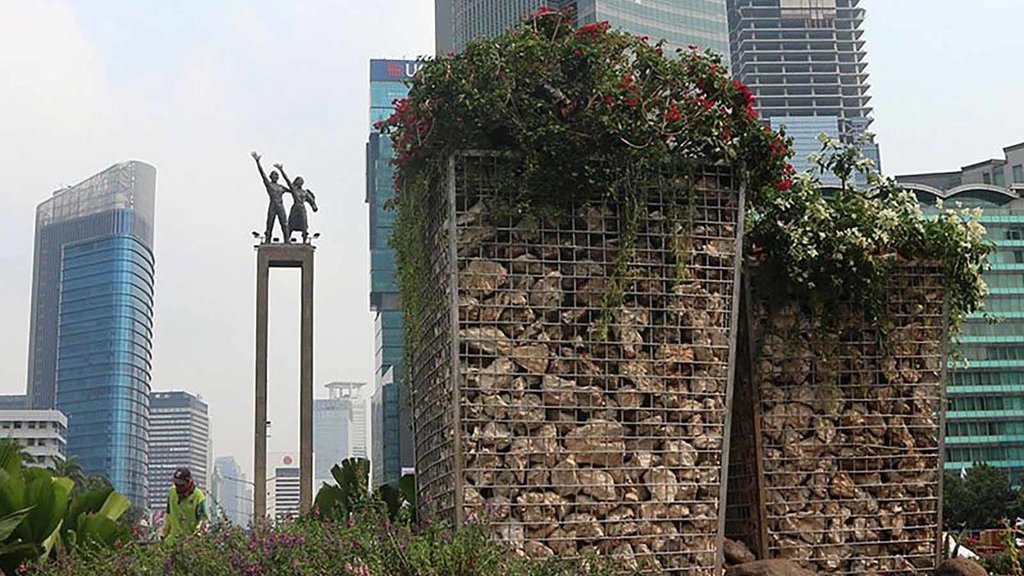 Bongkar Instalasi Gabion, PDIP Anggap Pemprov DKI Boros Bongkar Instalasi Gabion, PDIP Anggap Pemprov DKI Boros