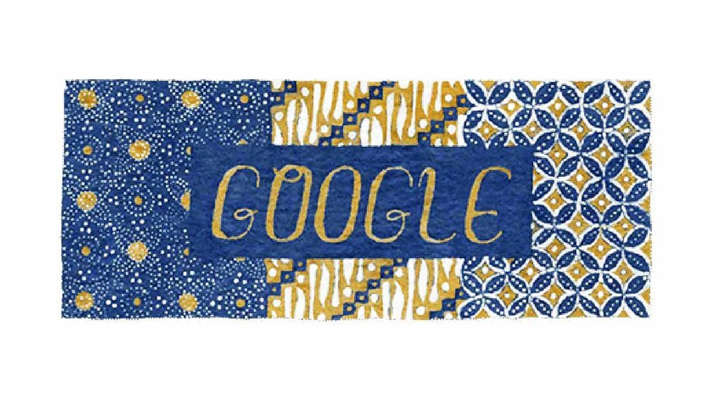 Hari Batik Nasional: Motif Kawung-Parang di Google Doodle Hari Ini Hari Batik Nasional: Motif Kawung-Parang di Google Doodle Hari Ini