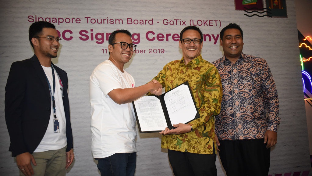 Kolaborasi Singapore Tourism Board dan GoTix Kolaborasi Singapore Tourism Board dan GoTix