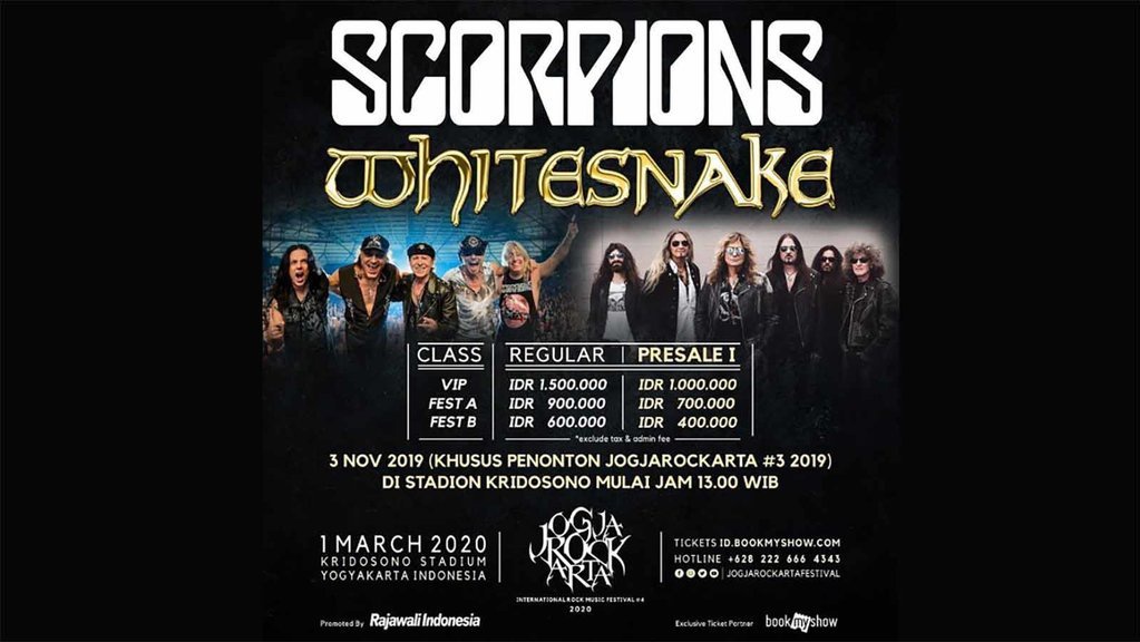Harga Tiket Jogjarockarta 2020, Diskon Hingga 12 Persen Harga Tiket Jogjarockarta 2020, Diskon Hingga 12 Persen