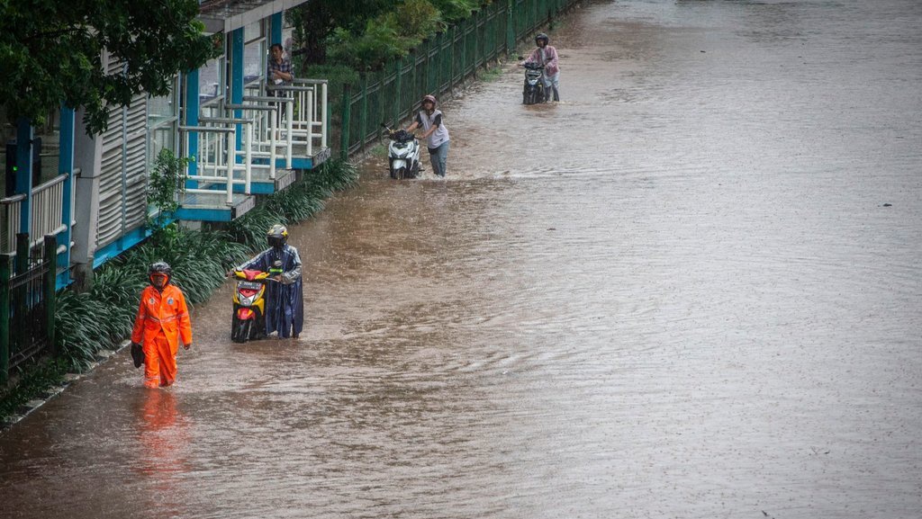 Banjir Jakarta 1 Januari 2020, PLN Padamkan 724 Wilayah DKI Banjir Jakarta 1 Januari 2020, PLN Padamkan 724 Wilayah DKI