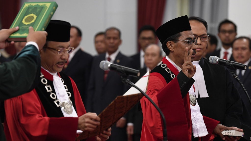 Suhartoyo Janji Bentuk Majelis Kehormatan MK Permanen Suhartoyo Janji Bentuk Majelis Kehormatan MK Permanen