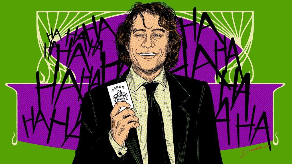 Kala Joker Enggan Beranjak dari Tubuh Heath Ledger Kala Joker Enggan Beranjak dari Tubuh Heath Ledger