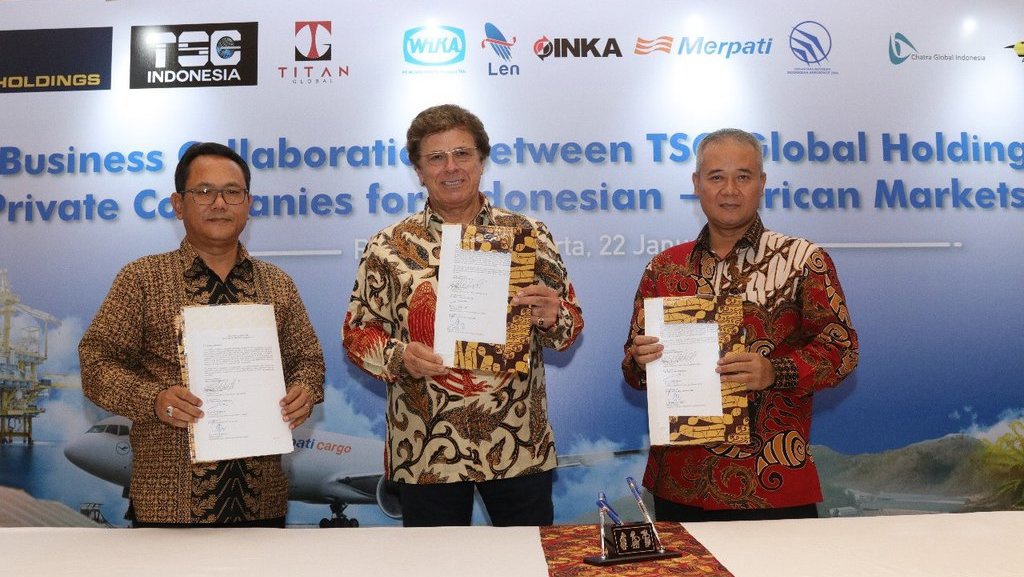 TSG Global Holdings & WIKA Kerja Sama Bidang Infrastruktur di Kongo TSG Global Holdings & WIKA Kerja Sama Bidang Infrastruktur di Kongo