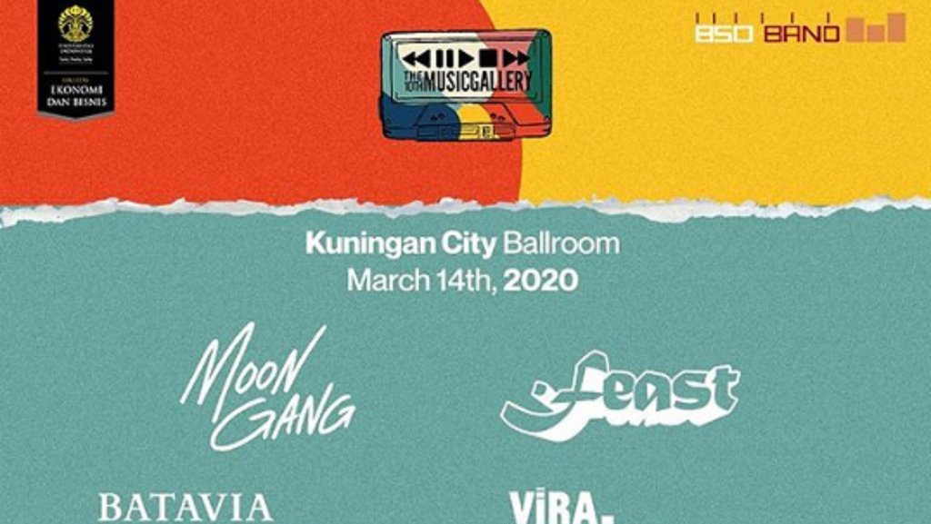 Jadwal Acara dan Harga Tiket The 10th Music Gallery 2020