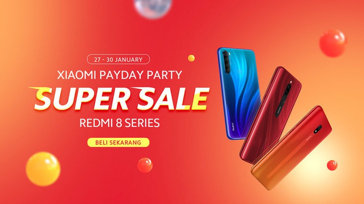 Daftar Harga Redmi 8 Series dan Diskon di Promo Xiaomi Payday Party Daftar Harga Redmi 8 Series dan Diskon di Promo Xiaomi Payday Party
