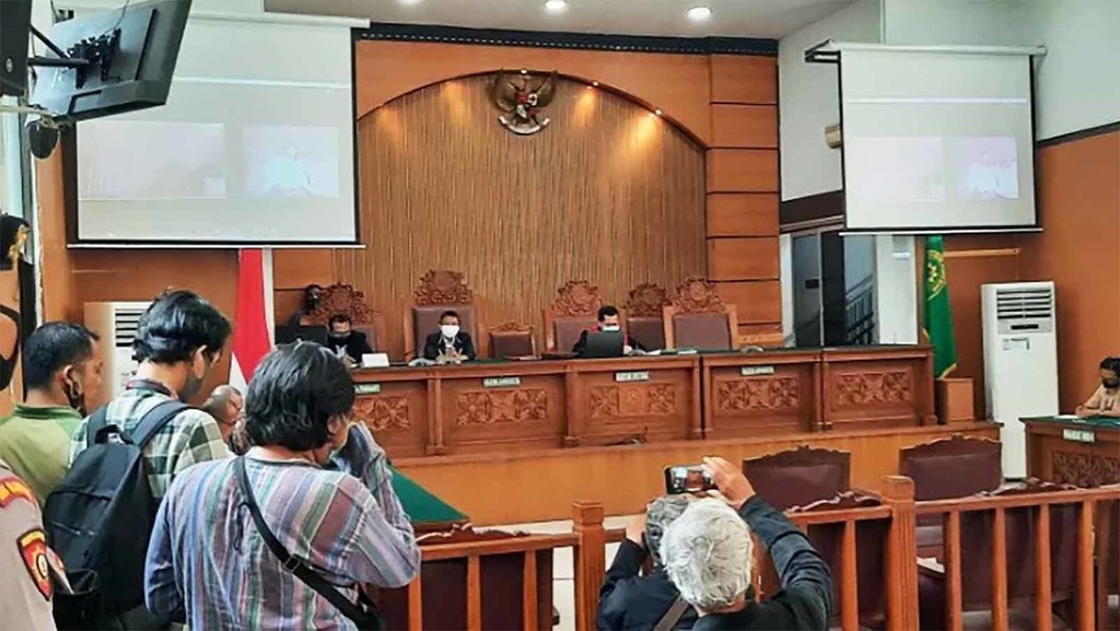 Sidang Dakwaan Kasus Hoaks Ruslan Buton Digelar di PN Jaksel Sidang Dakwaan Kasus Hoaks Ruslan Buton Digelar di PN Jaksel