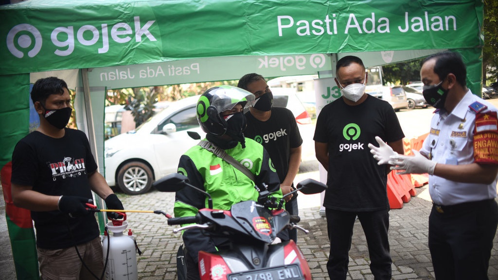 Gojek Gelar Aksi J3K Bersama Dishub Kota Depok Gojek Gelar Aksi J3K Bersama Dishub Kota Depok