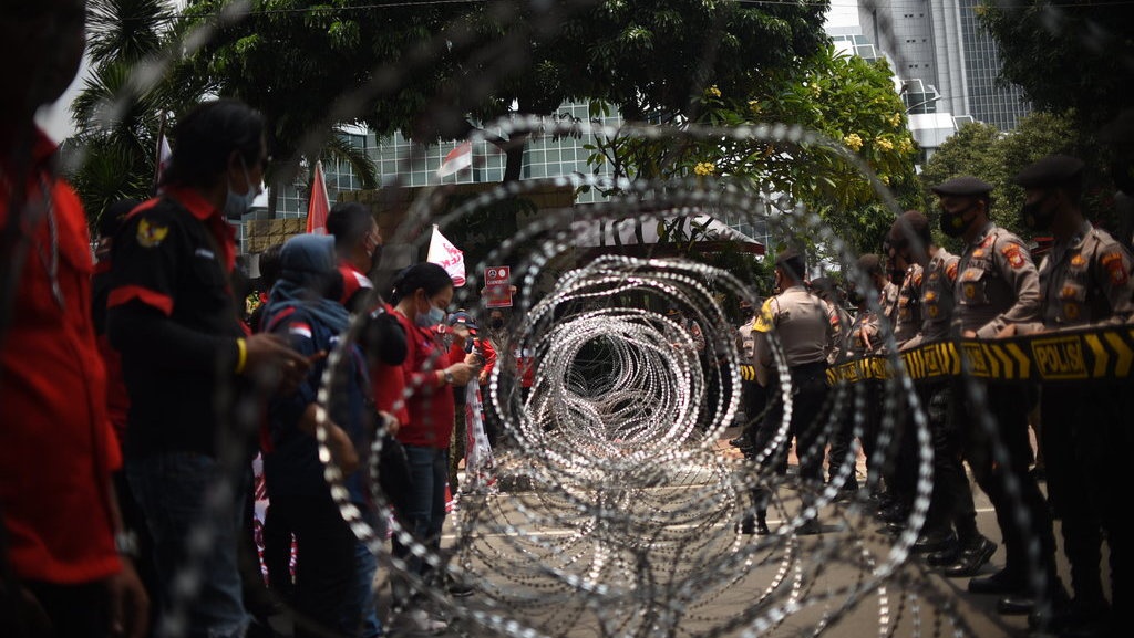 Ada Demo Buruh, Jalan Medan Merdeka Barat Ditutup Hari Ini Ada Demo Buruh, Jalan Medan Merdeka Barat Ditutup Hari Ini
