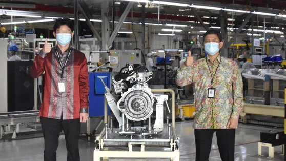 MMKI Umumkan Mulai Produksi Mesin Mitsubishi XPANDER MMKI Umumkan Mulai Produksi Mesin Mitsubishi XPANDER