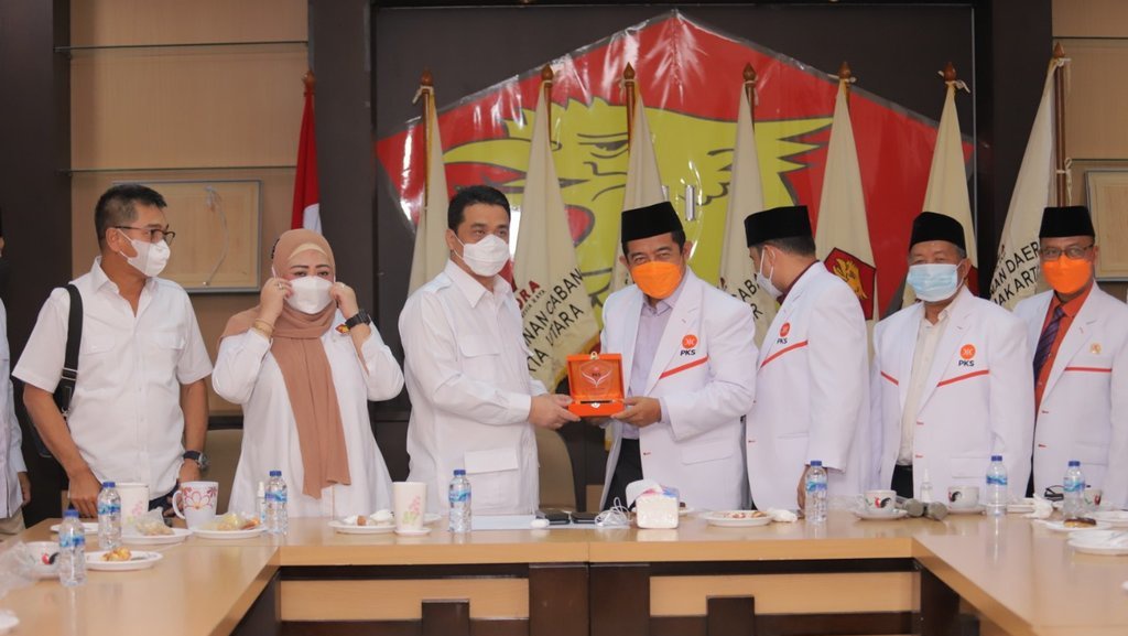 PKS DKI Kunjungi Partai Gerindra DKI Jakarta PKS DKI Kunjungi Partai Gerindra DKI Jakarta