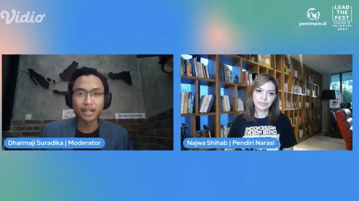 Narasi Kepemimpinan Bersama Najwa Shihab Narasi Kepemimpinan Bersama Najwa Shihab