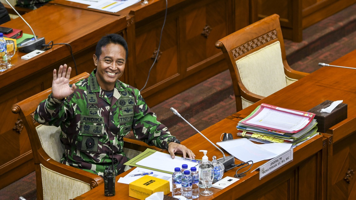 Paripurna DPR Setujui Andika Perkasa Menjadi Panglima TNI Paripurna DPR Setujui Andika Perkasa Menjadi Panglima TNI