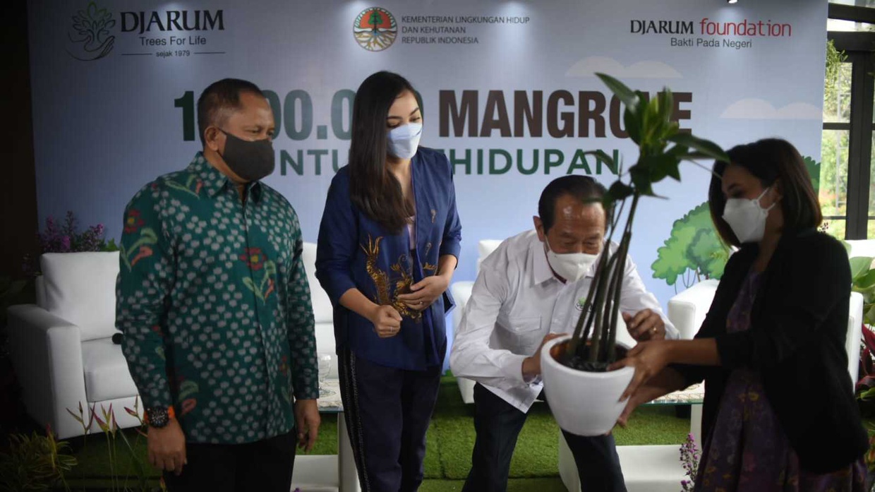 Pencapaian Program Satu Juta Mangrove untuk Kehidupan Pencapaian Program Satu Juta Mangrove untuk Kehidupan