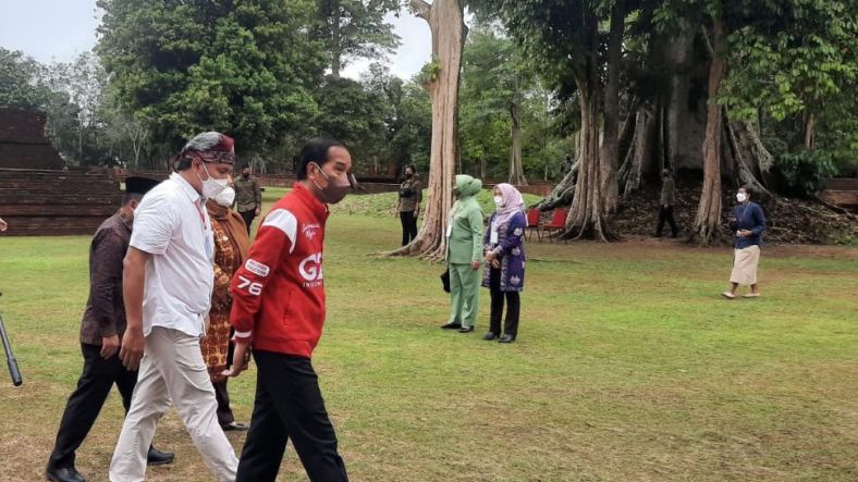 Pesan Jokowi di Cagar Budaya Muaro Jambi: Lestarikan Sejarah Kita Pesan Jokowi di Cagar Budaya Muaro Jambi: Lestarikan Sejarah Kita