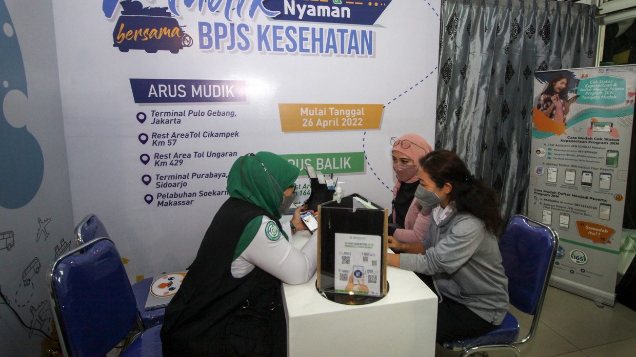 BPJS Kesehatan Sediakan Pijat dan Ambulans di Posko Mudik 2023 BPJS Kesehatan Sediakan Pijat dan Ambulans di Posko Mudik 2023