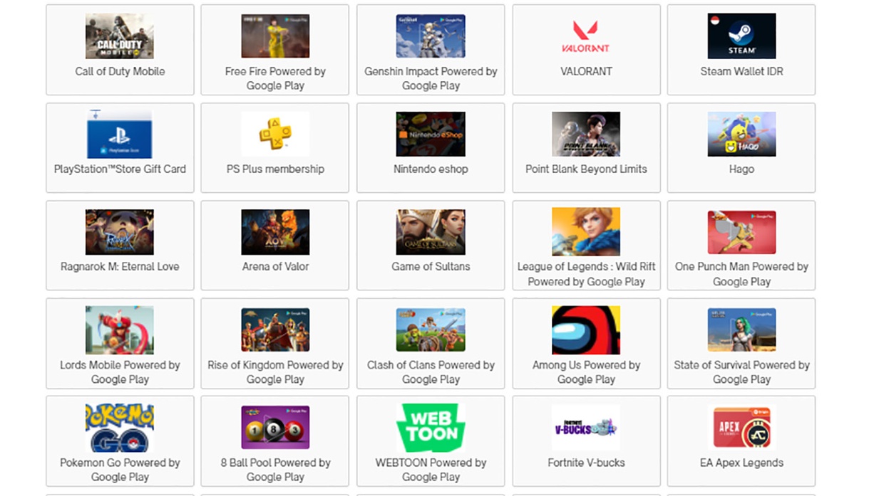 Top Up Game Termurah Tokopedia dari Mobile Legend hingga Free Fire Top Up Game Termurah Tokopedia dari Mobile Legend hingga Free Fire