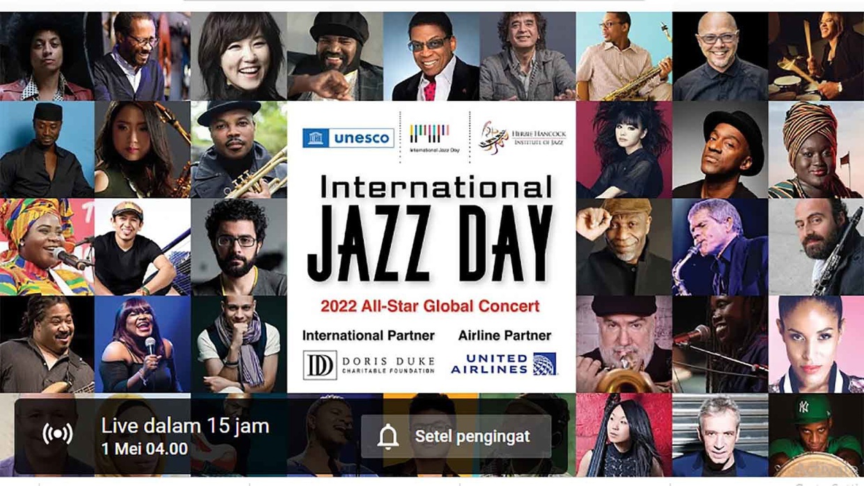 Tema Hari Jazz Internasional 30 April 2022 dan Sejarahnya Tema Hari Jazz Internasional 30 April 2022 dan Sejarahnya