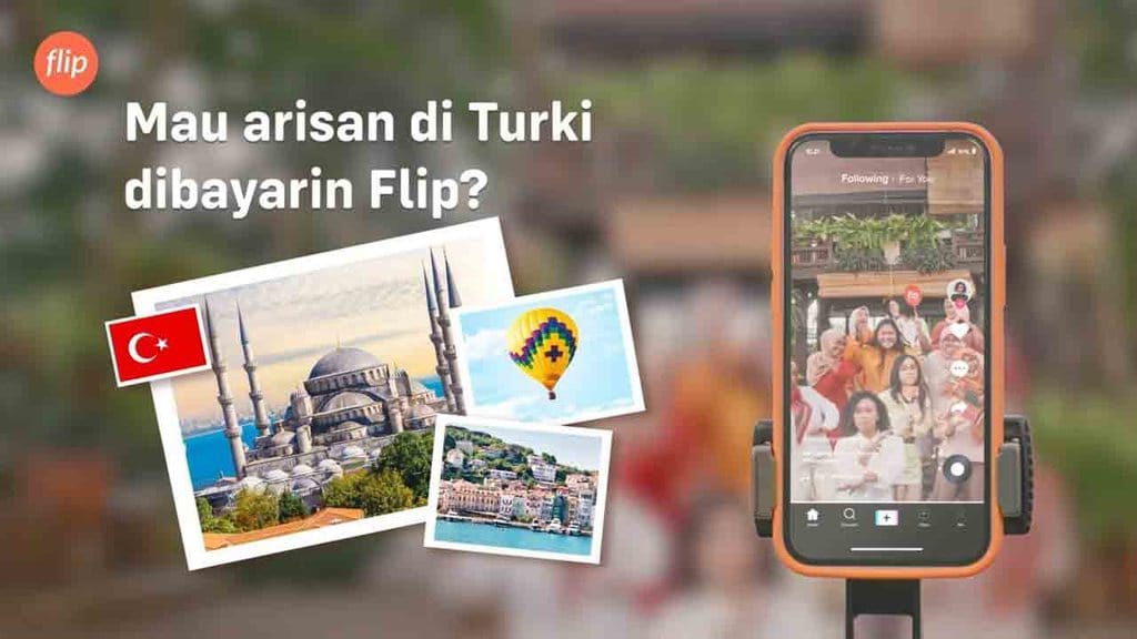 Flip Ajak Arisan Gratis ke Turki, Bali, dan Yogyakarta, Cek Caranya Flip Ajak Arisan Gratis ke Turki, Bali, dan Yogyakarta, Cek Caranya
