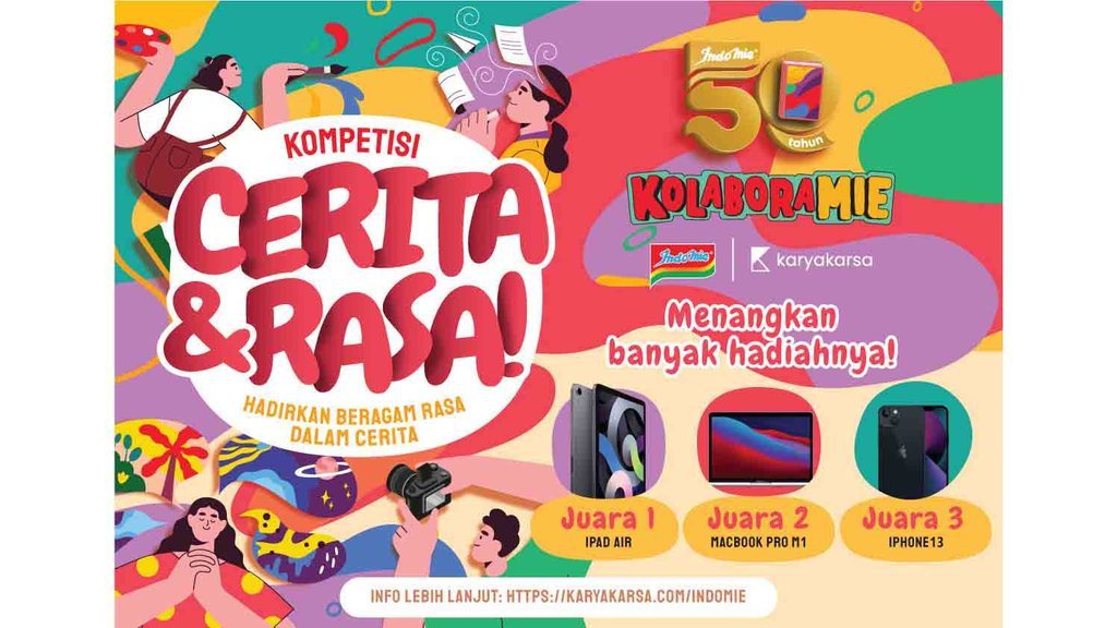 KaryaKarsa & Indomie Kolaborasi Gelar Kompetisi KaryaKarsa & Indomie Kolaborasi Gelar Kompetisi