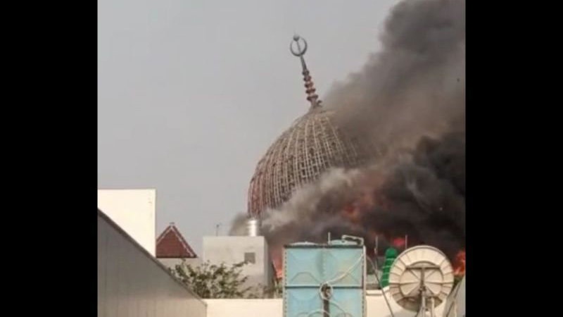 Kronologi Kebakaran Jakarta Islamic Center hingga Kubah Roboh Kronologi Kebakaran Jakarta Islamic Center hingga Kubah Roboh