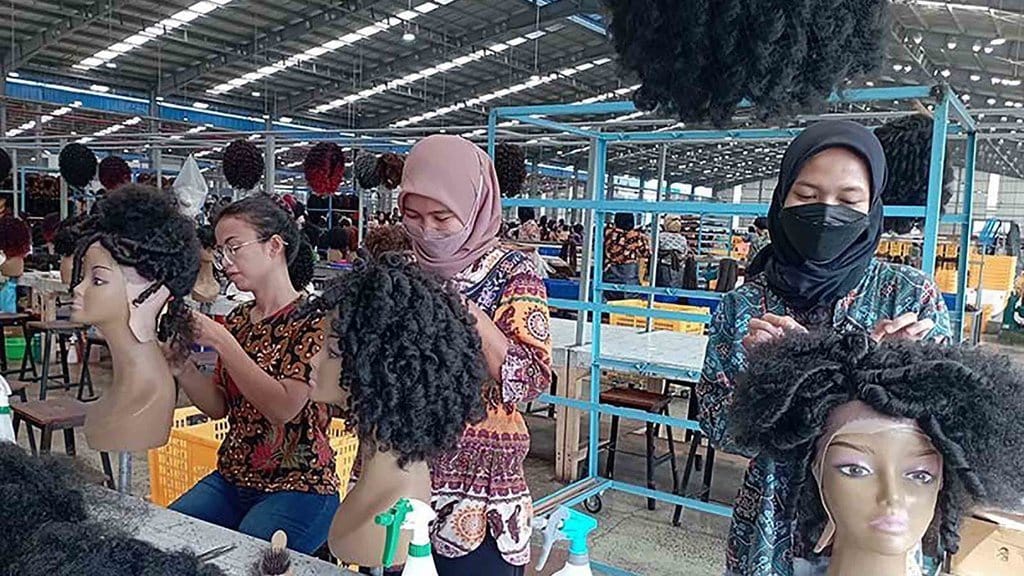 Mendag Lepas Ekspor 50.000 Rambut Palsu Buatan Purbalingga Mendag Lepas Ekspor 50.000 Rambut Palsu Buatan Purbalingga