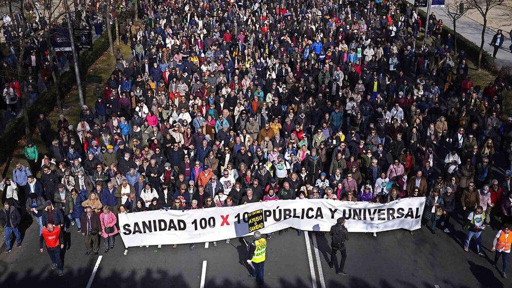 Duduk Perkara Demo 250.000 Orang Nakes di Spanyol Duduk Perkara Demo 250.000 Orang Nakes di Spanyol