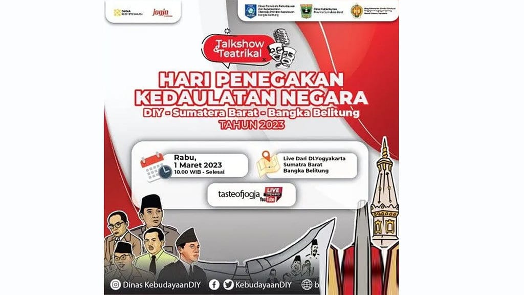 Agenda Peringatan Hari Penegakan Kedaulatan Negara 1 Maret 2023 Agenda Peringatan Hari Penegakan Kedaulatan Negara 1 Maret 2023