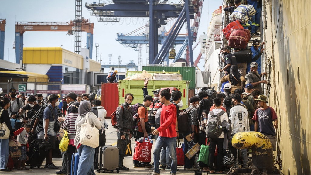 Pelabuhan Tanjung Priok Jakut Catat Keberangkatan 9.705 Pemudik Pelabuhan Tanjung Priok Jakut Catat Keberangkatan 9.705 Pemudik