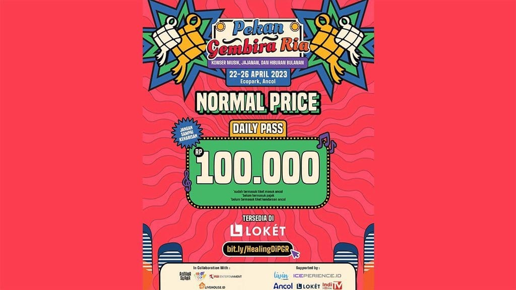 Harga Tiket Pekan Gembira Ria di Ancol 22-26 April 2023 & Jadwal Harga Tiket Pekan Gembira Ria di Ancol 22-26 April 2023 & Jadwal