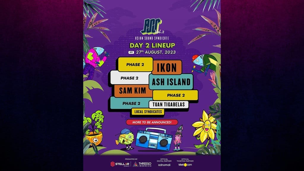 Link Beli Tiket Asian Sound Syndicate 2023, Harga, & Line Up