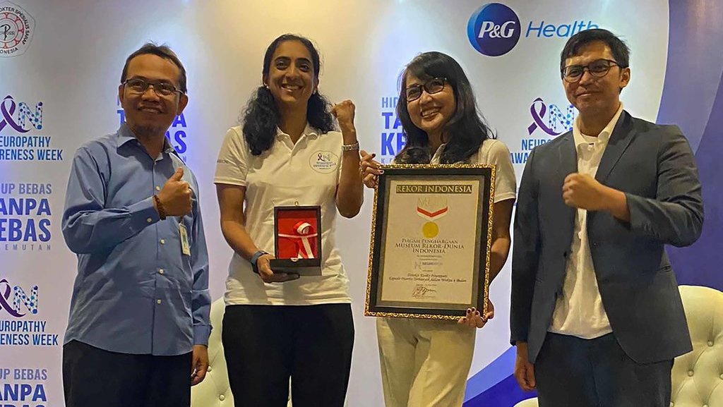 P&G Ajak Warga Deteksi Neuropati & Berhasil Pecahkan Rekor MURI P&G Ajak Warga Deteksi Neuropati & Berhasil Pecahkan Rekor MURI