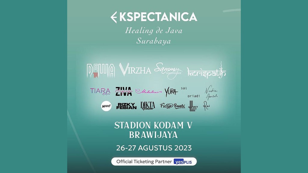 Link Beli Tiket Ekspectanica 2023 Surabaya, Harga dan Line Up Link Beli Tiket Ekspectanica 2023 Surabaya, Harga dan Line Up