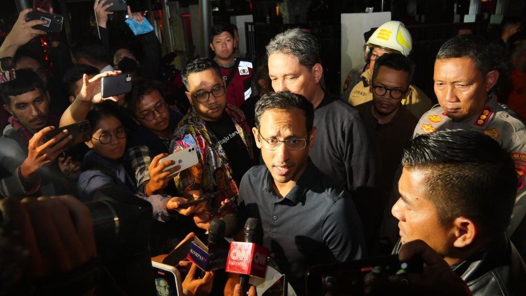 Nadiem Fokus Lindungi Artefak usai Kebakaran Museum Nasional Nadiem Fokus Lindungi Artefak usai Kebakaran Museum Nasional