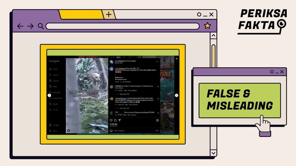 Apa Benar Ada Penampakan Makhluk Aneh di Hutan Kalimantan? Apa Benar Ada Penampakan Makhluk Aneh di Hutan Kalimantan?